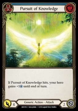 Pursuit of Knowledge (Rainbow Foil)