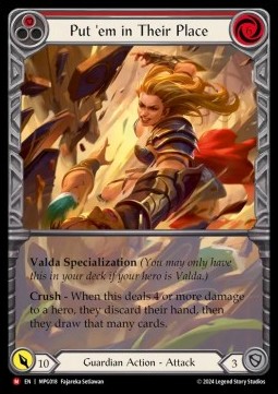 Put 'Em In Their Place (Extended Art Rainbow Foil)