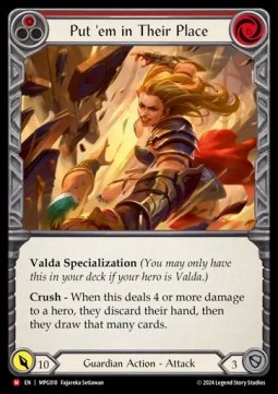 Put 'Em In Their Place (Rainbow Foil)