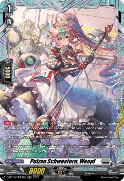 Putzen Schwestern, Weepl [D Format] (V.2 - Feature Rare)