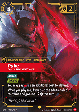 Pyke, Dockside Butcher (V.2 - Showcase)
