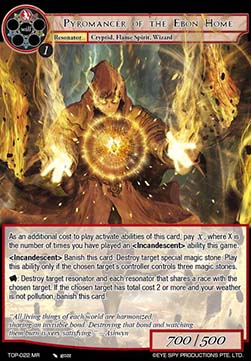 Pyromancer of the Ebon Home