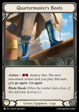Quartermaster's Boots (Cold Foil)