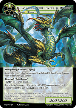 Quassarant, the Emerald Dragon