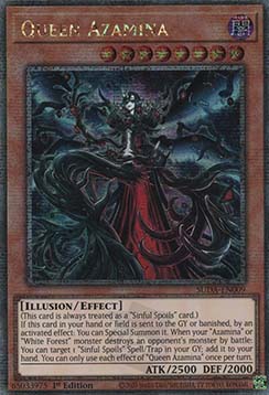 Queen Azamina (V.2 - Quarter Century Secret Rare)