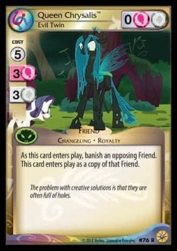 Queen Chrysalis *Evil Twin*
