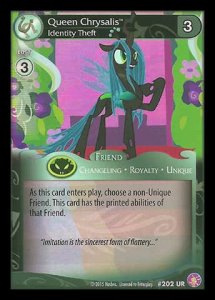 Queen Chrysalis *Identity Theft* (V.1 - Ultra Rare)
