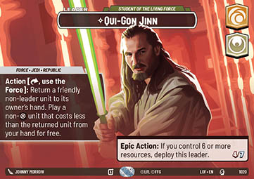 Qui-Gon Jinn, Student of the Living Force (V.2)