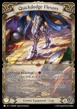 Quickdodge Flexors (Extended Art Rainbow Foil)
