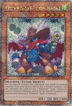 Quickdraw Synchron (V.2 - Quarter Century Secret Rare)