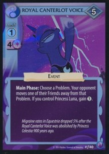 ROYAL CANTERLOT VOICE (V.2 - Foil)
