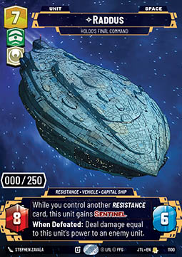 Raddus, Holdo's Final Command (V.5)
