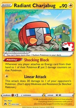 Radiant Charjabug  (PPS3 CRZ 051)