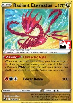Radiant Eternatus  (PPS3 CRZ 105)