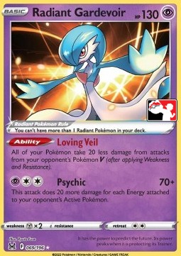 Radiant Gardevoir  (PPS3 LOR 069)