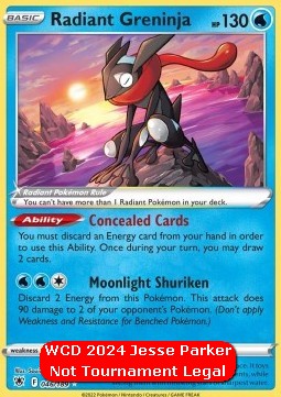 Radiant Greninja  (WCD24)