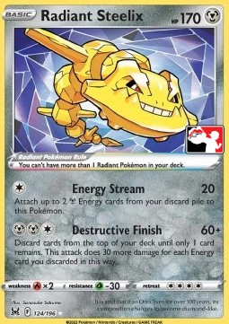 Radiant Steelix  (PPS3 LOR 124)