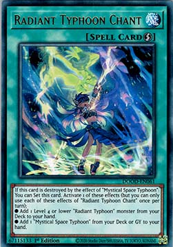 Radiant Typhoon Chant (V.1 - Ultra Rare)