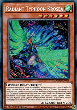 Radiant Typhoon Krosea (V.1 - Secret Rare)