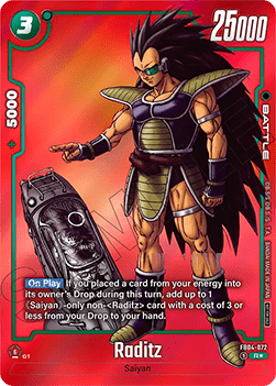 Raditz (FB04-072) [Fusion World] (V.1 - Rare)