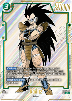 Raditz (SB01-026) [Fusion World] (V.2 - Alternate Art)