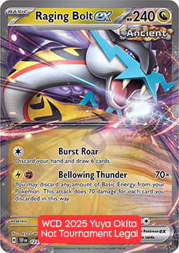 Raging Bolt ex  (WCD25 123)