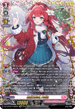 RaiZ:BlaZ, Folia [D-Format] (V.2 - Double Frame Rare)