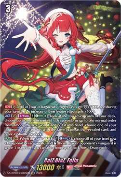 RaiZ:BlaZ, Folia [D-Format] (V.3 - Secret Rare)