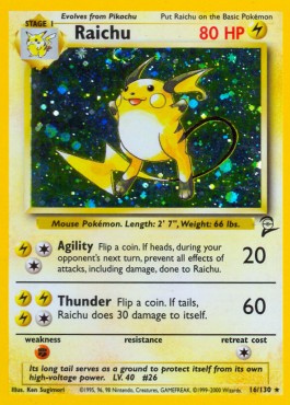 Raichu  (B2 16)