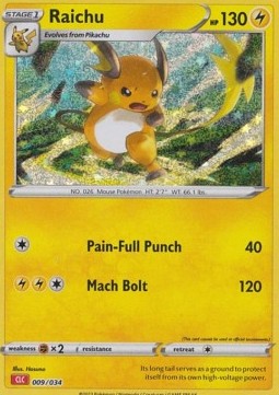 Raichu  (CLC 009)