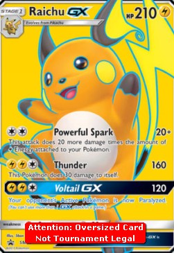 Raichu GX  (SM 90)