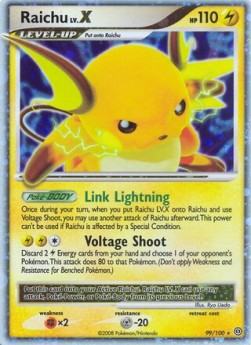 Raichu LV.X  (STF 99)