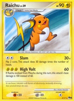 Raichu Lv.39  (POP9 3)