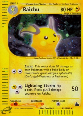 Raichu  (SK H25)
