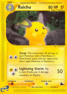 Raichu  (SK 27)
