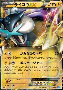 Raikou EX  (BW4 025)
