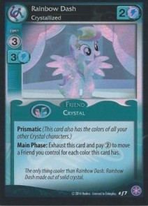 Rainbow Dash *Crystallized* (V.2 - Foil)