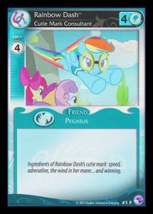 Rainbow Dash *Cutie Mark Consultant*