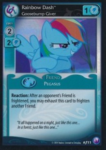 Rainbow Dash *Hanging Out* // Rainbow Dash *Hanging Out* (V.2 - Foil)
