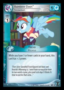Rainbow Dash *Snowdash* (V.1 - Common)