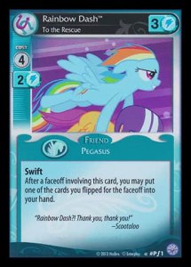 Rainbow Dash *To the Rescue* (V.2 - Promo)