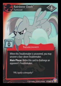Rainbow Dash *Turncoat* (V.1 - Rare)