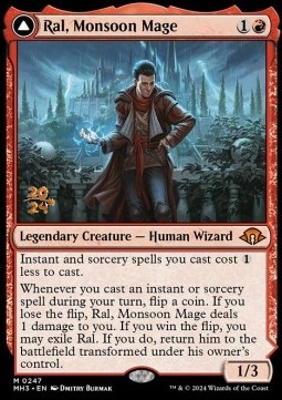 Ral, Monsoon Mage // Ral, Leyline Prodigy