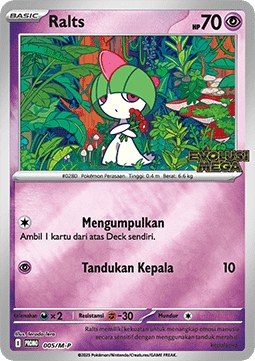 Ralts  (M-P/ID 005)