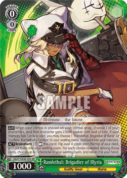 Ramlethal: Brigadier of Illyria (V.1 - Double Rare)