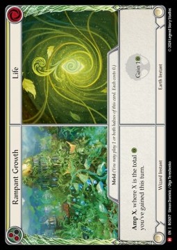 Rampant Growth // Life (Rainbow Foil)