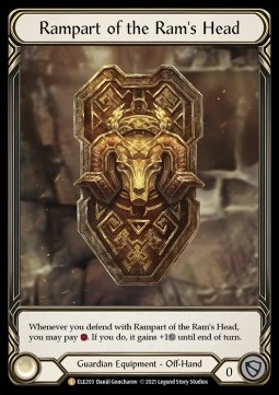 Rampart of the Ram's Head (Cold Foil)