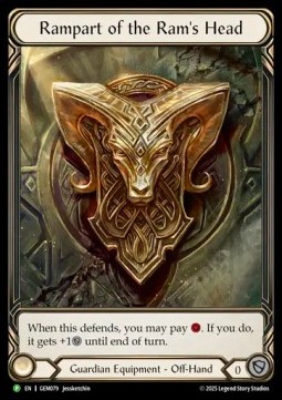 Rampart of the Ram's Head (Extended Art Rainbow Foil)