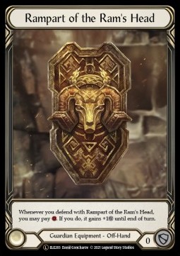 Rampart of the Ram's Head (Rainbow Foil)