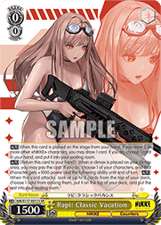 Rapi: Classic Vacation (V.2 - Super Rare)